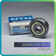 BEARING NTN 638 ZZ JAPAN BEARING DOUBLE-SIDED IRON CAP BEARING KLAHER