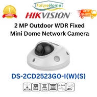SG LOCAL HikVision 2 MP Outdoor WDR Fixed Mini Dome Network Camera DS-2CD2523G0-I(W)(S) Future Home 
