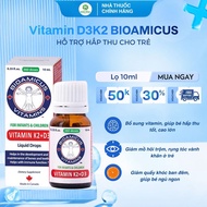 [GENUINE] D3K2 BioAmicus solution supports baby's outstanding height development (10ml bottle)