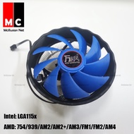 【Ready Stock】WJF LR-A003 CPU Cooler 3pin Computer CPU Fan Heatsink fan AMD Intel  LGA775 1155/1156 A