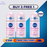 NIVEA Female Deodorant Roll On Buy 2 Free 1 (50ml x3)