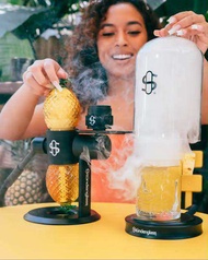 Pineapple Stundenglass Gravity Infuser for Cocktail and Beverage