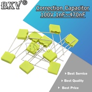 20PCS New Polypropylene Safety Plastic Film 100V 1nF ~ 470nF 100nf 220nf 10nf 47nf 22nf 1nf 0.47uf 0