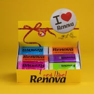 Renova抽取式彩色香味手帕紙巾禮盒18入混合裝 情人節 母親節