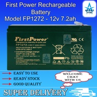 (No Supply to Sabah &amp; Sarawak) FP1272 FirstPower 12v 7.2ah Rechargeable Battery GP 1270 12v 7.0ah GPP1272 bateri