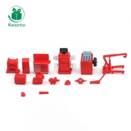 [Kesoto] 1:64 Scale Garage Tools, Toy for Repairing A Car, Automotive Mechanic's Toolbox for Worksho