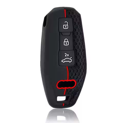 Silicone Car Key Case Fob for Audi A5 A5L 2025 Q5 Q6 Q6L A6 2025 A6L A3 Keychain Remote Decoration C