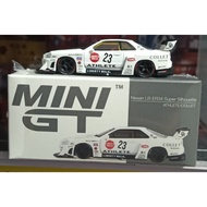MINI GT NISSAN LB-ER34 SUPER SILHOUETTE ATHLETE UNSEAL