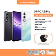 OPPO A5i Pro 5G (8GB RAM + 256GB ROM) OPPO Malaysia Warranty l NFC | 45W SuperVOOC
