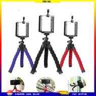 Mini Tripod Stand for Phone Flexible Sponge Phone Tripod Stand with Phone Holder Adjustable Holder For Mobile Phones Cam