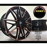 NEW SPORT RIM 20 INCH BMW RM6880 4PC FORGED G20 G30 740i X4 (KENA BELI 2KALI 1PAY 2BIJI 1BOX POS)(需要