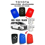 Car Remote Control Key Case Cover Sienta Vellfire Alphard Alarm Silicone Casing Holder Accessories