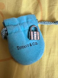 二手 Tiffany & co  t&co lock 鎖 純銀  1837 silver