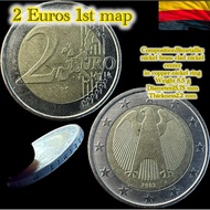 2 Euro Germany 🇩🇪 Year 2002 -F Nice Antique vintage Collection World 🌍  #RMH3