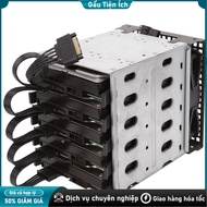 SATA power cable 1 to 5 large wire 18 AWG good current resistance SATA power splitter cable, 15 Pin,