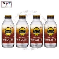 伊藤園 - 【4 件】伊藤園 TULLY'S COFFEE BARISTA'S 無糖拿鐵 370ML《平行進口》(4901085613580_4)