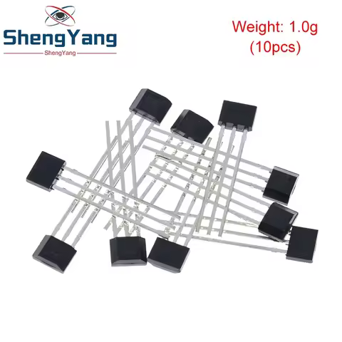 TZT 10/30pcs 41F SS41F Bipolar Hall Element Sensor Motor Electric Car Motor Hall Sensor