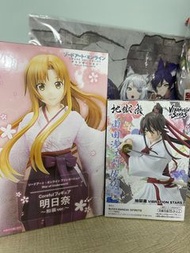 SAO 亞絲娜figure & 地獄樂 佐切figure