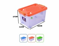 CB30 Spark Kontainer Barang Plastik Bening Transparan Awet Murah Tebal Premium Shinpo 30L Container