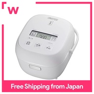 Rice Cooker TIGER 3-Component Microcomputer for One Person with Super Umami Menu Frozen Rice and Bread Cooking Menu Cooked Rice JBS-A055WM Matte White