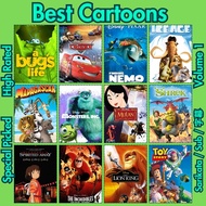 [KOLEKSI PENDRIVE MOVIE] KIDS CARTOON COLLECTION | 24 KARTUN KANAK ENG | VOL 1 | BLURAY HD