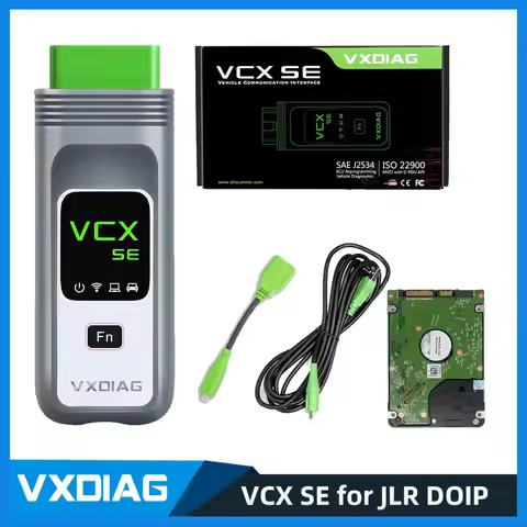 VXDIAG VCX SE DoIP for JLR Jaguar Land Rover OBD2 Car Diagnostic Tool with Software SSD
