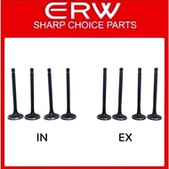 ENGINE VALVE FOR ISUZU 4JA1/4JC1 REPLACEMENT PART NO. ( 8-94133-275-1 / 8-94247-875-1 ) 8PCS/SET
