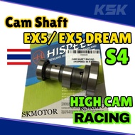 CAM SHAFT RACING EX5/EX5 DREAM S4 HIGH CAM HISPEED THAI CAM EX5 W100 TOKAHI TOBAKI HS UMA