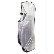 PVC golf bag rain cover, waterproof golf travel cover, waterproof cover to protect from dust, rain, and snow, caddy bag golf bag cover, rain cover, foldable, compact, storage, portable and convenient for travel, transparent.