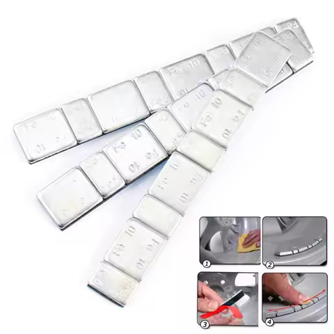 5g/10g Adhesive Wheel Balance Weight Electronic Counterweight 60g Wheel Balance Block Weight Iron Wh