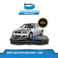 Bendix ผ้าเบรค BMW Series 3 320D / 330i (E90) (ปี 2005-08) ดิสเบรคหน้า+ดิสเบรคหลัง (DB1856 DB1864)