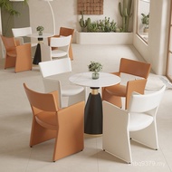 Table Chair Sales Floor Designer Negotiation Beauty Salon Sofa Area Cafe Reception Net Leisure Chair