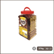 [EASY PACK] 32X18G JULIE’S LOVE LETTER CHOCOLATE / VANILLA / STRAWBERRY JAR HALAL BISKUT JEJARI