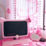 【Life-365】14-32 inch Desktop Computer Cover  Laptop  LCD  Cover Kitty TV Cover