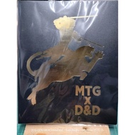 Magic the Gathering : MTG X DND Limited Edition 4 Pocket Side Loading Binder for STANDARD CARDS