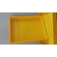 Plastic Yellow Crate