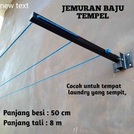 jemuran lipat besi hollow