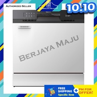 Toshiba 8 Place Settings With Turbo Heat Drying TableTop Dishwasher DW-08T3(S)MY