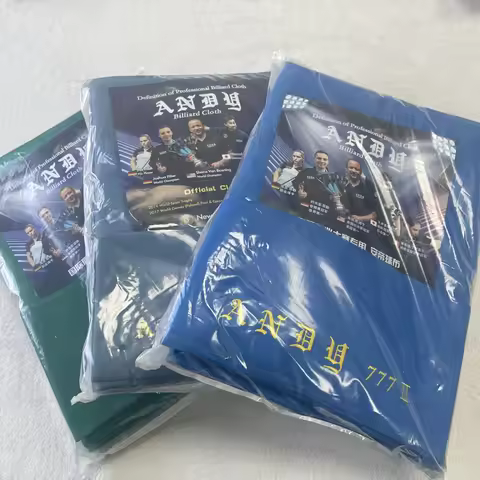 Andy 777 original billiard table cloth blue/green color 9ft full set of pool table cloth for pool ho