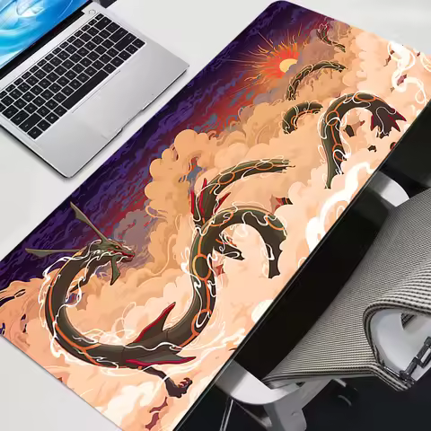 Mouse Pad Gamers Decoracion durable Pokemon Pikachu Gamer Desk Mat Mousepad XXL Gaming Accessories V