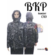 BKP RAINCOAT CR9 WITH HOODIE SIZE AVAILABLE L XL 2XL