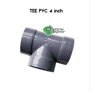 PVC Pipe Connection TEE 4" Tee Sock 4 Inch PVC Pipe Fitting