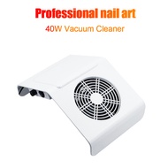 40W Nail Vacuum Cleaner Nail Dust Collector Professional Nail Machine 2 Fan Powerful Nail Cleaner Low Noise Nail Salon Tool