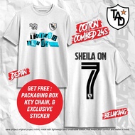 SAVE Project | Sheila On 7 Concert T-Shirt Waiting Me in "JERSEY WHITEDesign" | Unisex Tee SO7 | SO7
