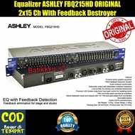 ASHLEY EQUALIZER FBQ215HD FBQ 215 HD ORIGINAL WITH FEEDBACK DESTROYER SUB WOOFER OUTPUT