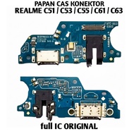Realme C51 charging board C53/ C55/ C61/ C63/ pcb connectorOriginal full ic charger board replacemen
