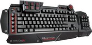 ㊣USA Gossip㊣ Azio Levetron Mech5 Mechanical Gaming Keyboard with Cherry Black MX Switches 競技電玩專用鍵盤