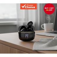 X87 Wireless TWS Bluetooth Earbuds Half In Ear Sports Headphones with Microphone  X87 Fon Telinga Su