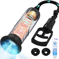 Penis Vacuum Pump, Manual Penis Enlarger Enlargement Extend Pump Air Pressure Device, Adult Male Sex