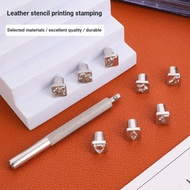 Low Price Seckill Vegetable Tanned Leather Printing Punch English Alphanumeric Insect Punch DIY Seal